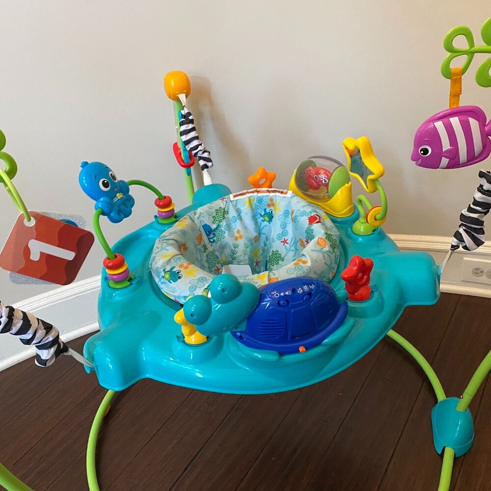 Baby Einstein Ocean Explorers Curiosity Cove Activity Jumper - Picture 7 of 13